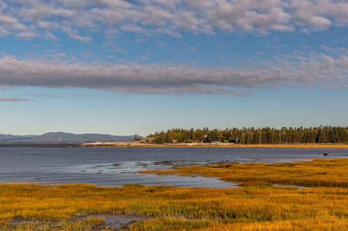 Les battures et les îles