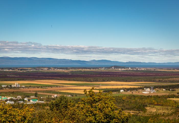 Les champs multicolores du Kamouraska